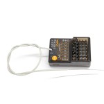 WFLY X9 2,4 GHz 9CH FHSS Radio Voz Pantalla táctil PPM Salida RG206S RC GPS Prueba de velocidad RC Coche
